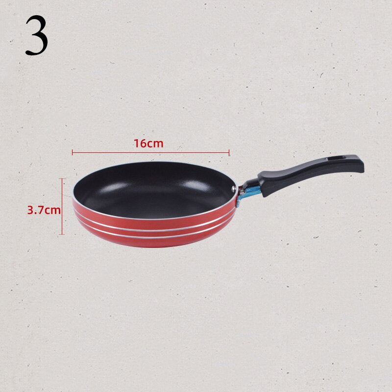 12/14/16cm Round Frying Pans